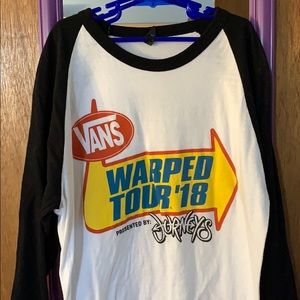 Vans final warped tour souvenir tee